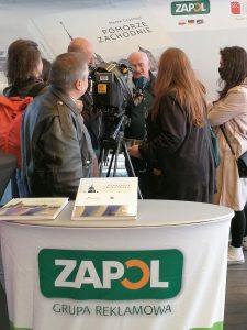 Pomorze Zachodnie, album, konferencja prasowa