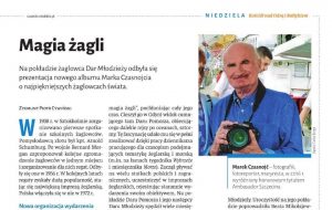 Niedziela Kościół nad Odrą i Bałtykiem, artykuł Magia Żagli