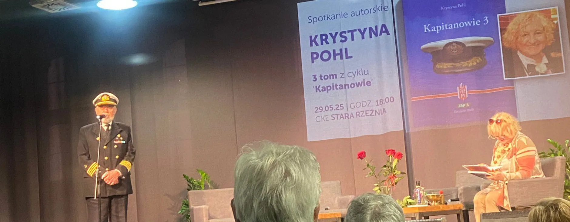 Chrzest i prezentacja książki Krystyny Pohl „Kapitanowie 3”