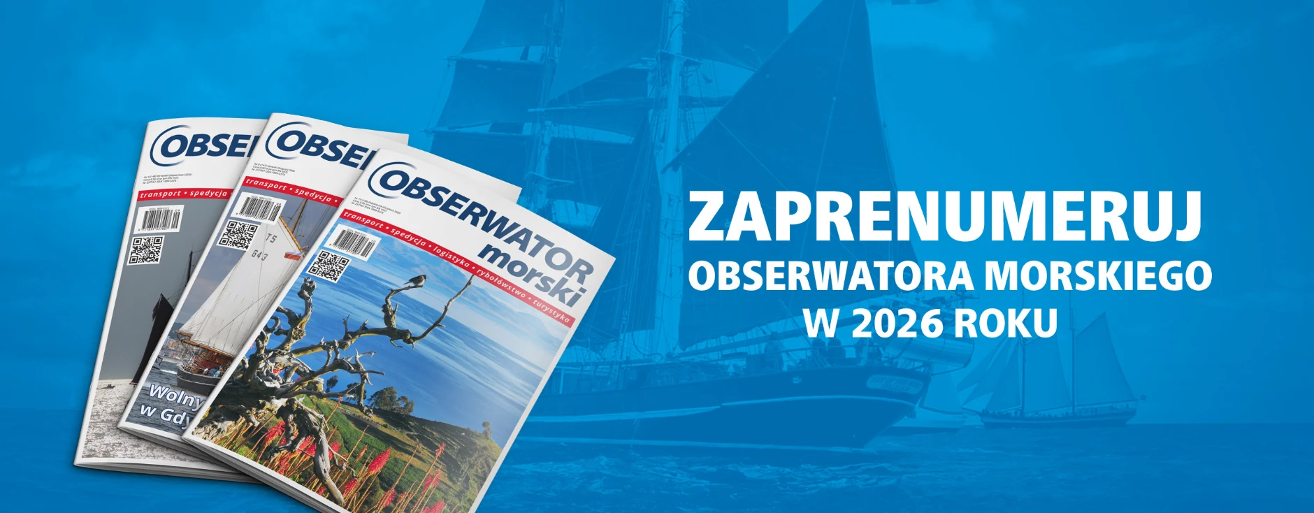 Obserwator Morski zaprenumeruj baner 2026